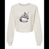 Rhinoceros holding a balloon Bella canvas hoodie 7505